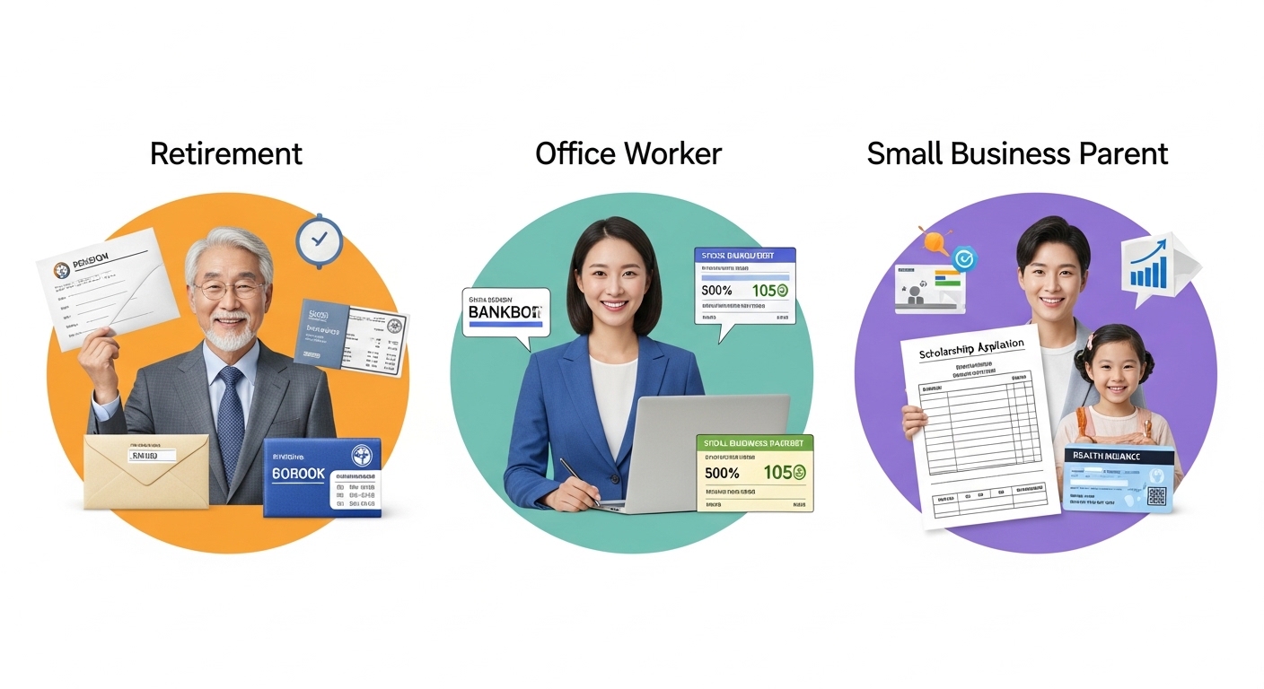 은퇴자 직장인 자영업자 사례로 보는 금융소득 증가의 파급 효과