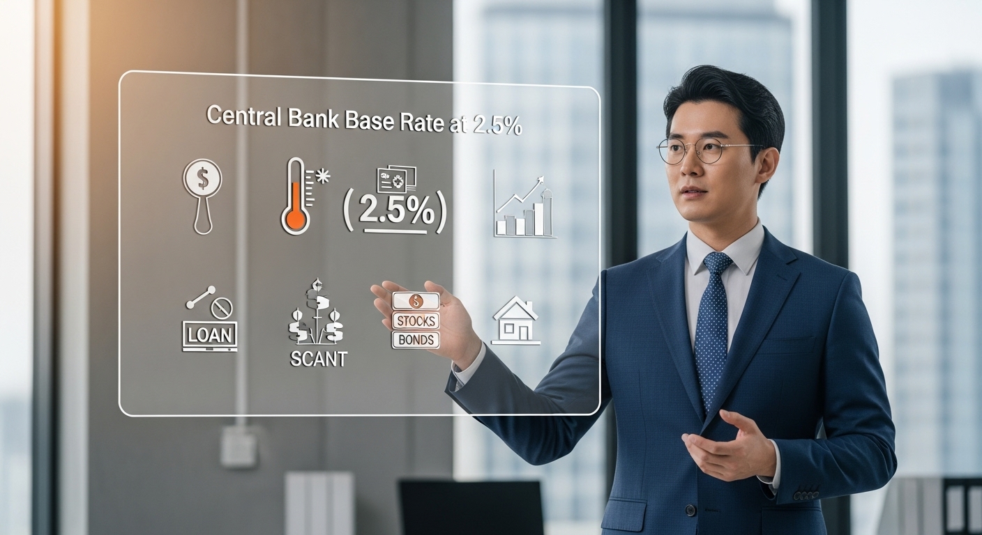 기준금리와 경제 전반의 연관성을 설명하는 한국인 경제 전문가