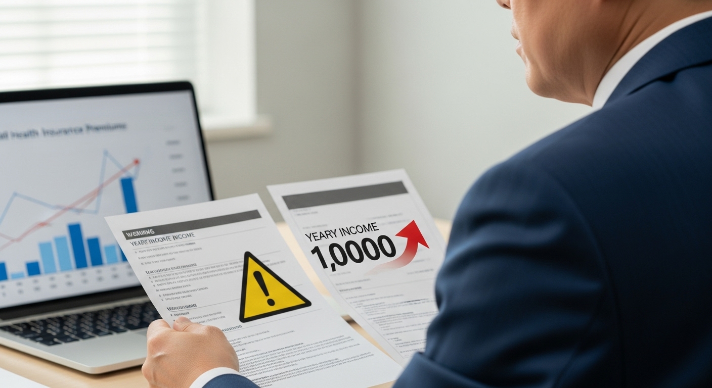 금융소득 1천만 원 구간에서 건강보험료가 급증하는 위험을 상징적으로 보여주는 장면